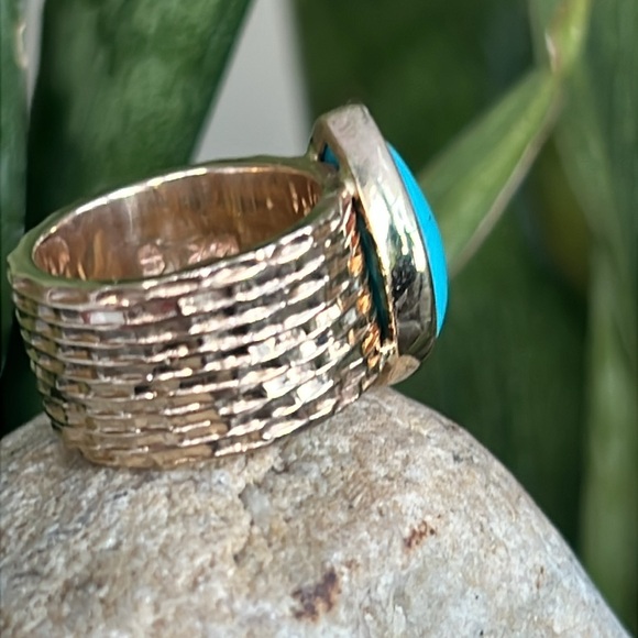 14 karat gold and sleeping beauty ring - Picture 6 of 8